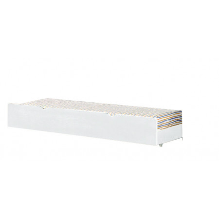 GK033 - White : Giường Kéo Phụ Sát Đất - Gầm Giường
